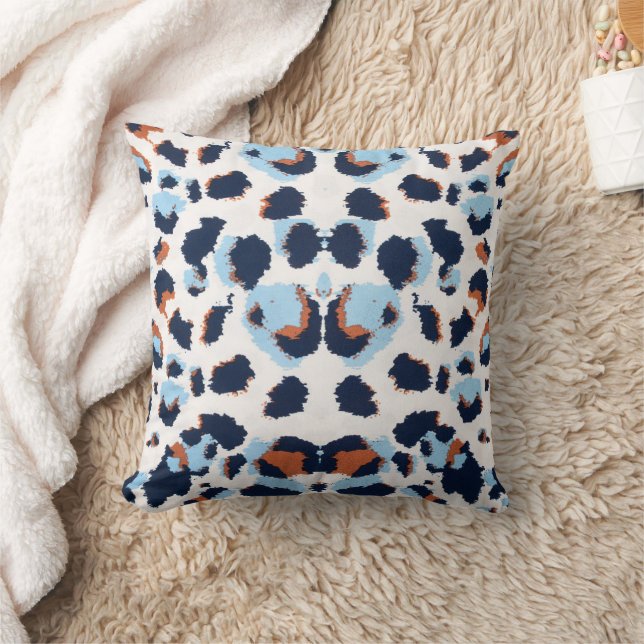 Funky Leopard Patterns Animal Zoo Art Animal Art F Cushion (Blanket)