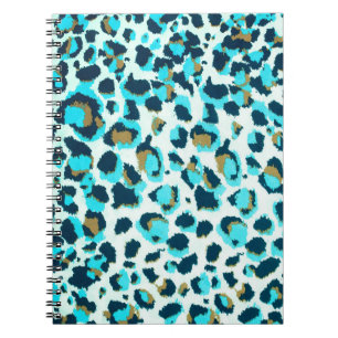 Funky Leopard Patterns Animal Zoo Art Animal Art Notebook