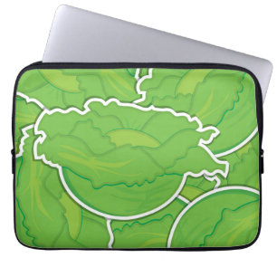 Funky lettuce laptop sleeve