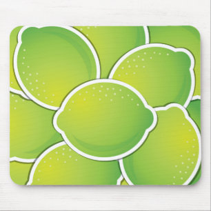 Funky lime mouse mat