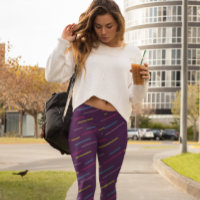 Funky Lines Purple