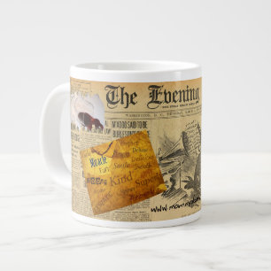 Funky MammaBASIL Design Jumbo Mug! Large Coffee Mug