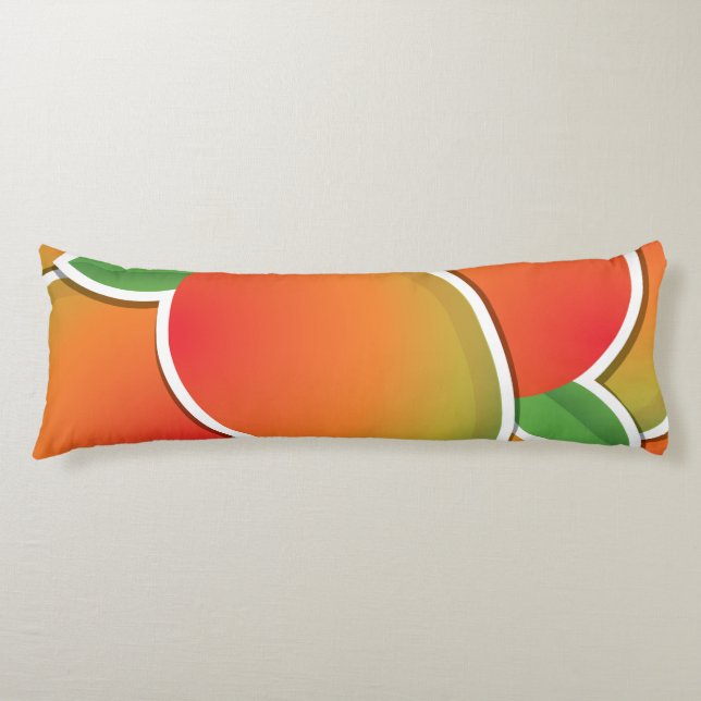 Funky mango body cushion (Front)
