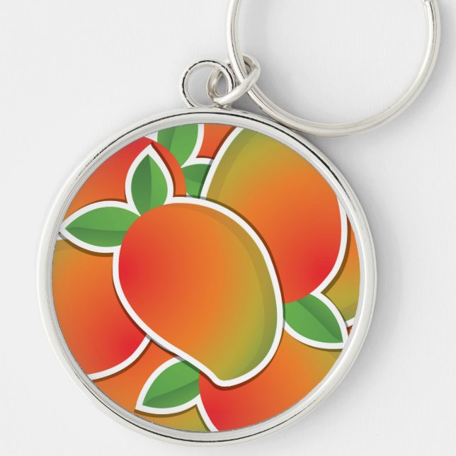 Funky mango key ring (Front)