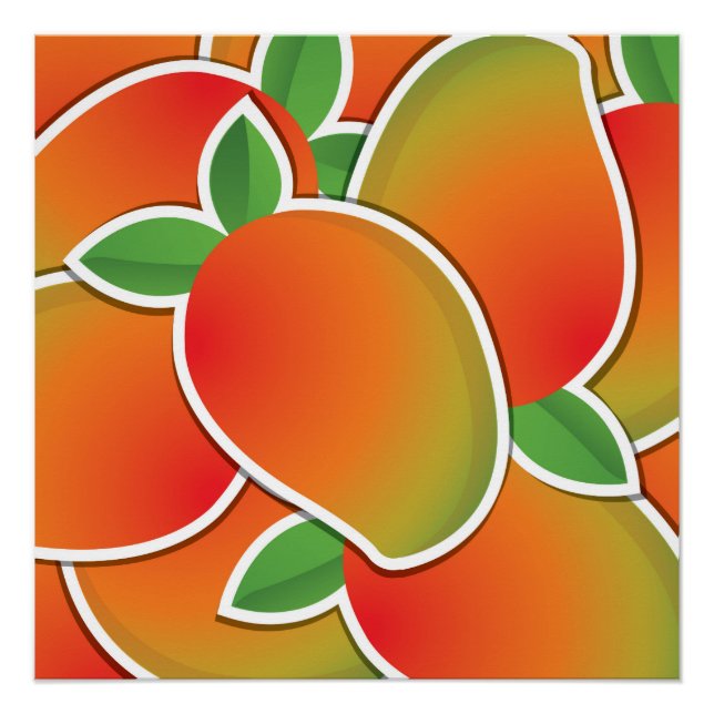 Funky mango poster (Front)