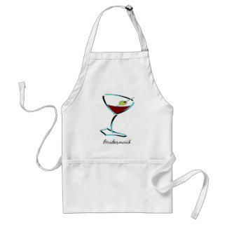 funky martini aqua standard apron