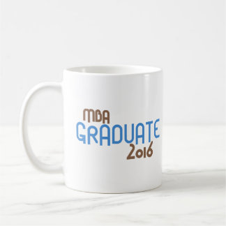 Funky MBA Graduate 2016 (Blue) Coffee Mug