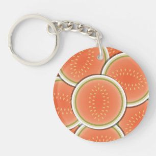 Funky melons key ring