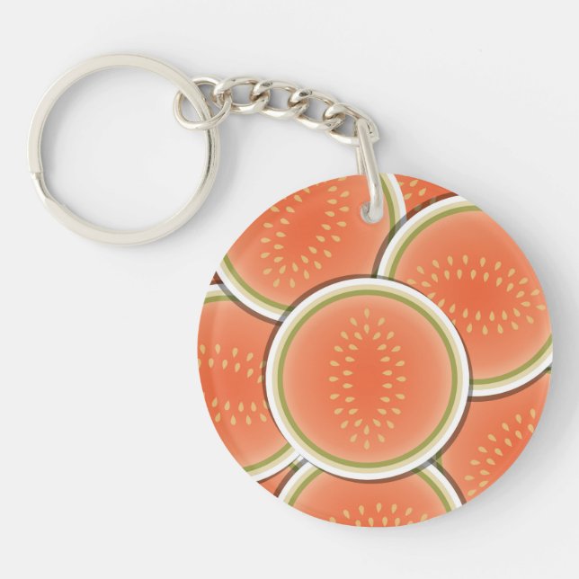 Funky melons key ring (Front)