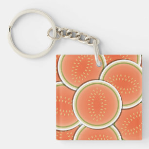 Funky melons key ring
