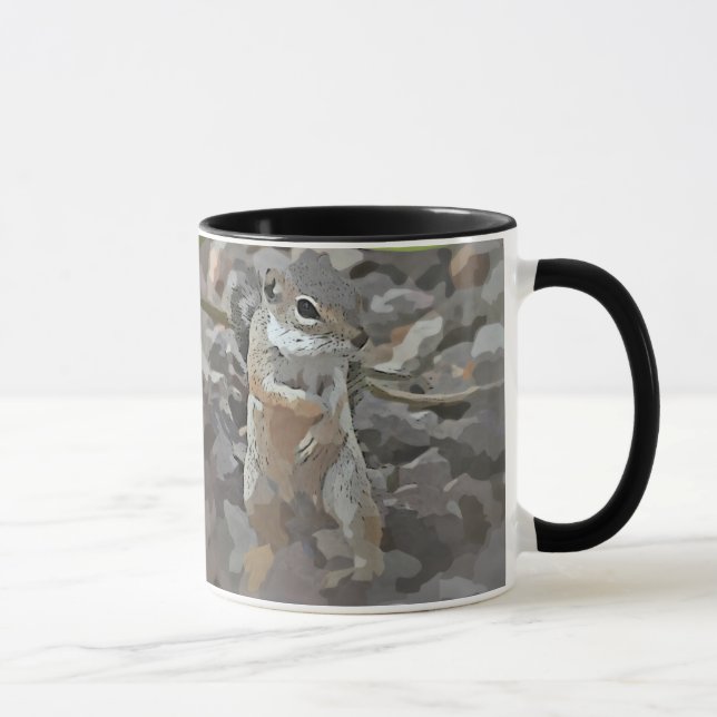 Funky Mikey Two Toned Coffee Mug (Right)