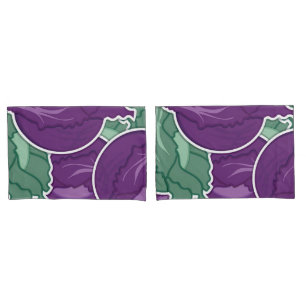 Funky mixed cabbage pillowcase