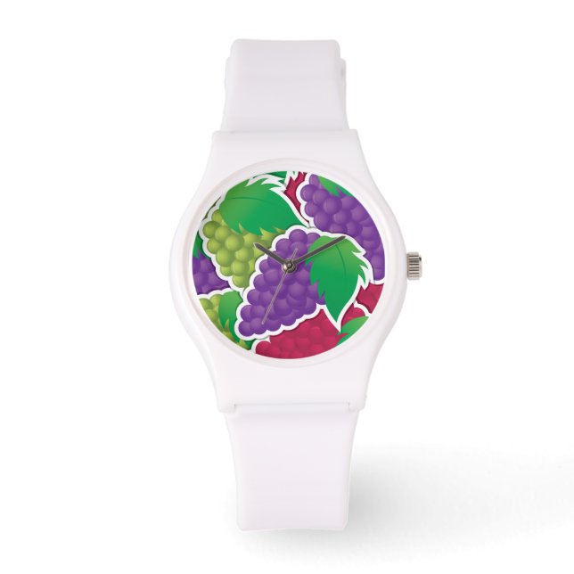 Funky mixed grapes watch (Front)