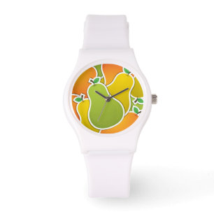 Funky mixed pear watch