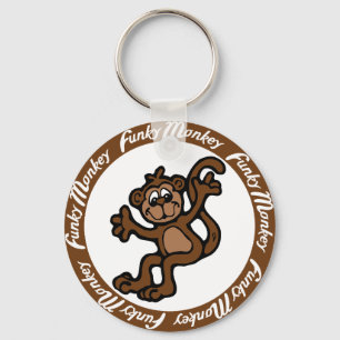 Funky Monkey Key Ring