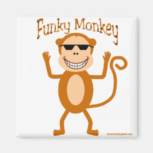 Funky Monkey magnet