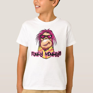 Funky Monkeys kids t-shirt