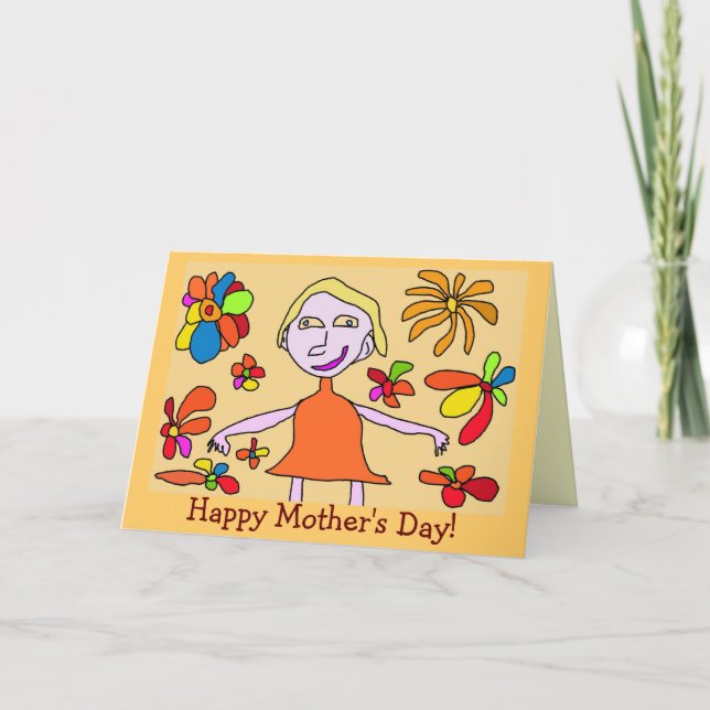Funky Mother's Day Card! Card (Front)