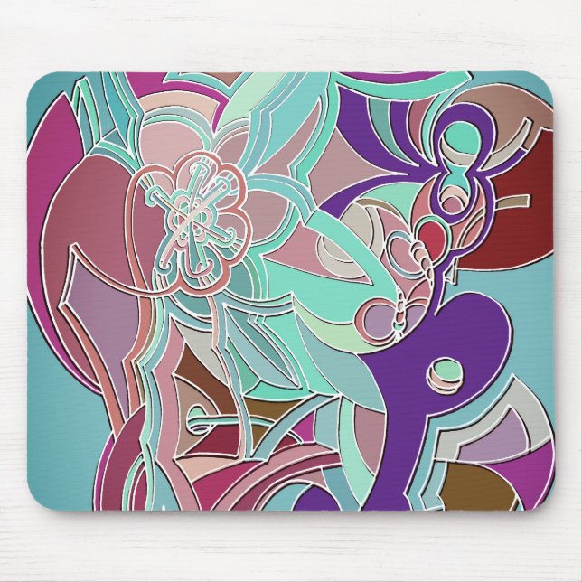 Funky Mouse Mat (Front)