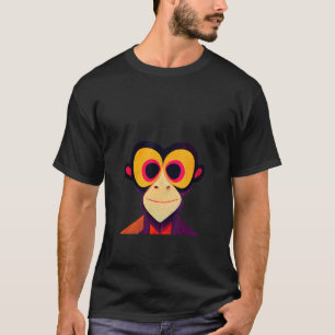 Funky Munky Glasses Monkey T-Shirt