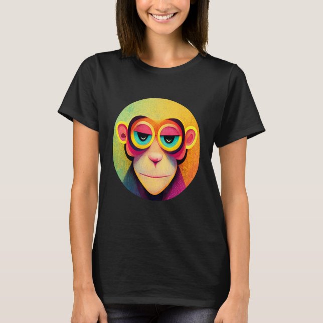 Funky Munky Space Pilot Monkey T-Shirt (Front)