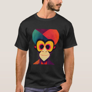 Funky Munky Turban Monkey T-Shirt