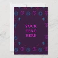 Funky Neon Circle Pattern