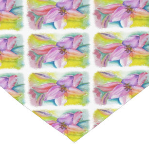 FUNKY NEON LILY SHORT TABLE RUNNER