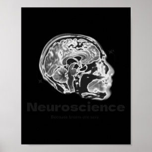 Funky Nerdy Sticker Poster