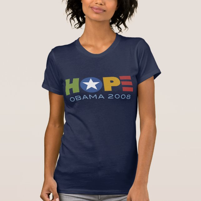 Funky Obama Heart T-Shirt (Front)