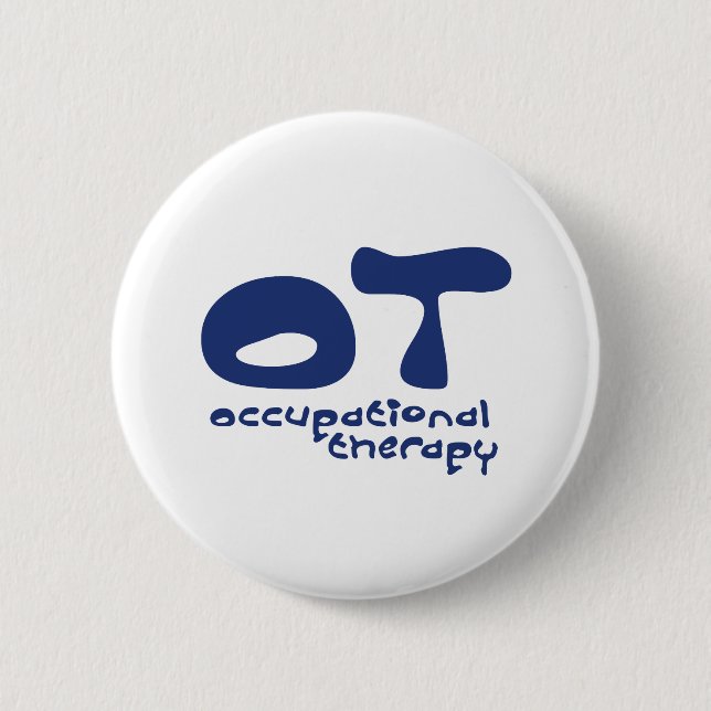 Funky Occupational Therapy 6 Cm Round Badge (Front)