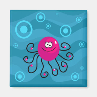 Funky Octopus Magnet