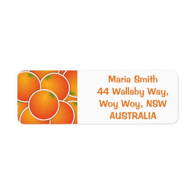 Funky oranges (Front)