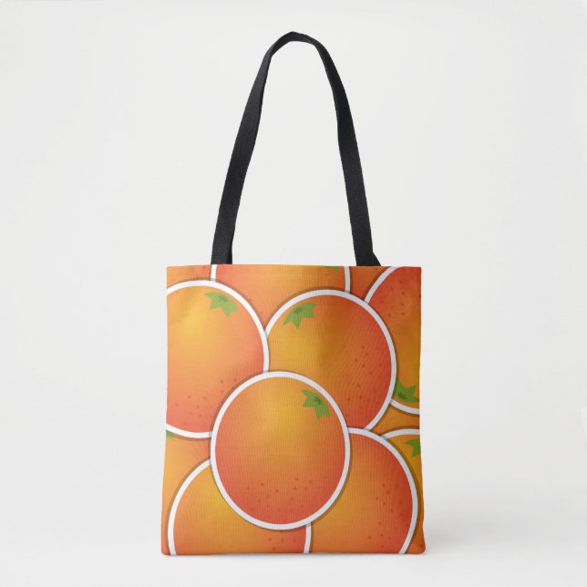 Funky oranges tote bag (Front)