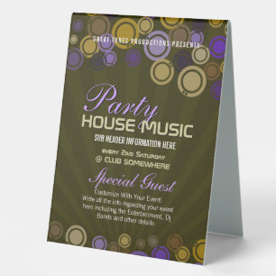 Funky Party Music Club Event Flyer