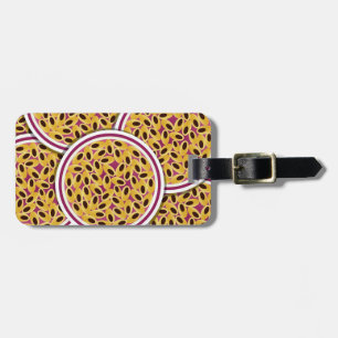 Funky Passion fruit Luggage Tag