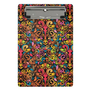 Funky pattern mini clipboard