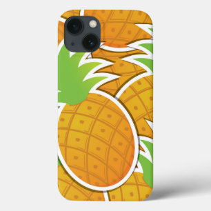 Funky pineapple iPhone 13 case