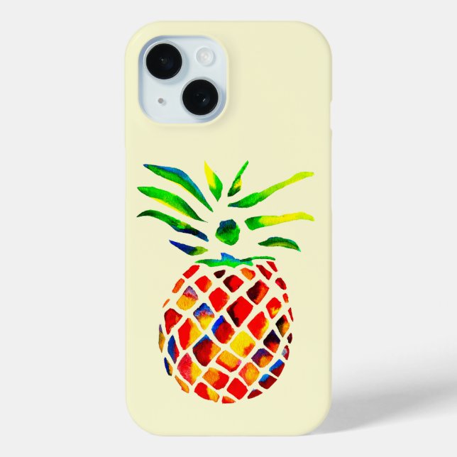 Funky pineapple cool art Case-Mate iPhone case (Back)