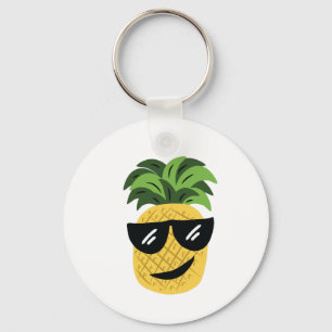 Funky Pineapple Key Ring