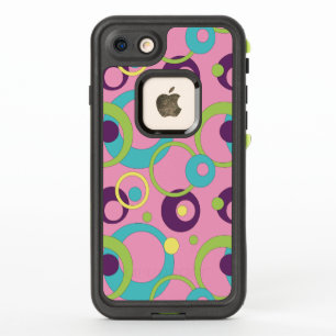 Funky Pink Circles Lifeproof Case