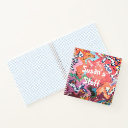 Funky Pink Pastels Abstract Journal