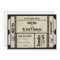 Funky Playbill Wedding Ticket Style