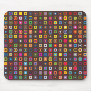Funky PolkaSquare Mouse Mat