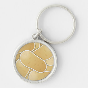 Funky potato key ring
