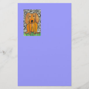 Funky Puppy Stationery