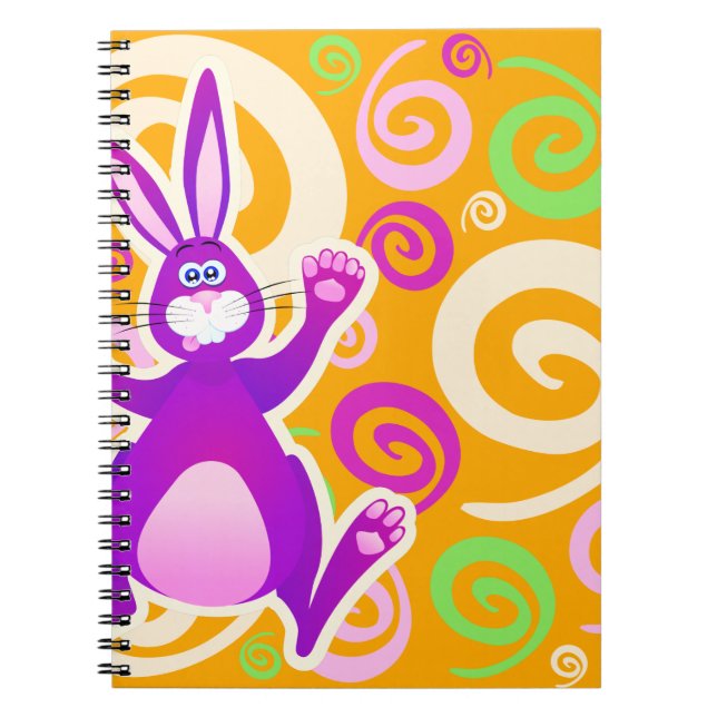 Funky rabbit, notebook (Front)