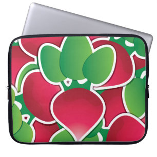 Funky radish laptop sleeve