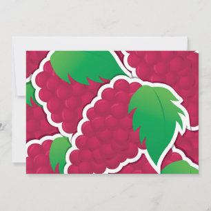 Funky red grapes