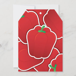 Funky red pepper